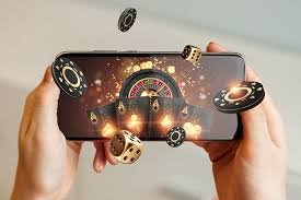 Antarmuka permainan Blueprint Gaming dengan opsi taruhan dan chat dealer
