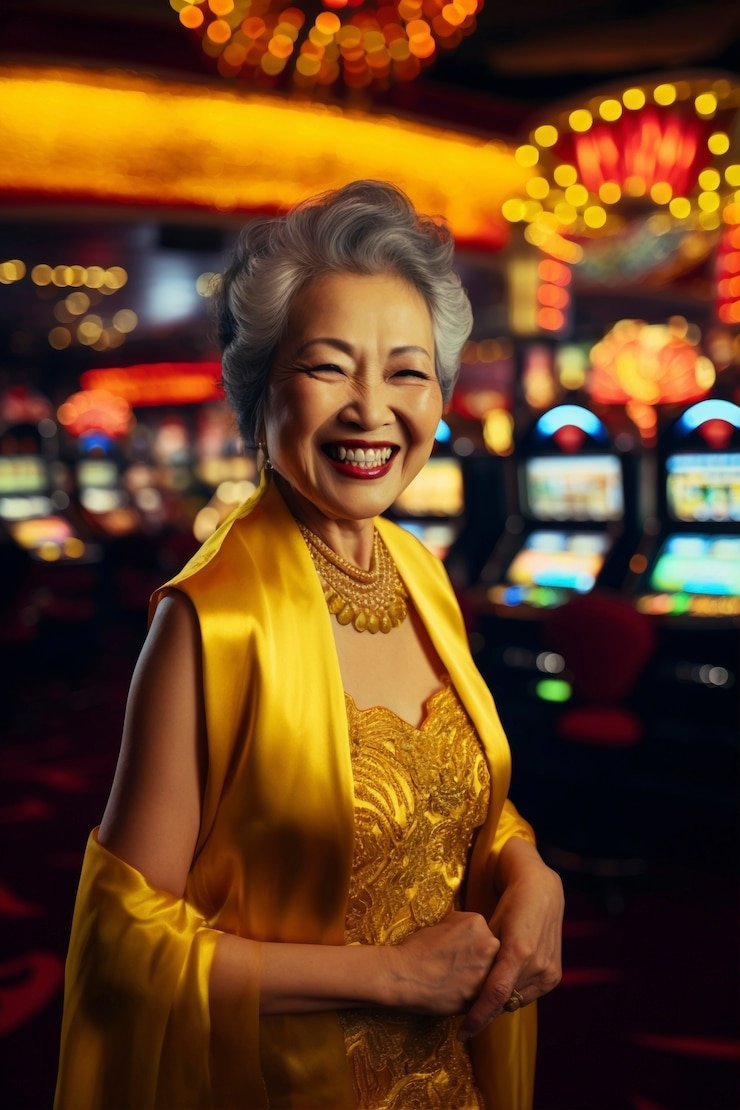 Pemain menggunakan fitur chat untuk berkomunikasi dengan dealer Blueprint Gaming